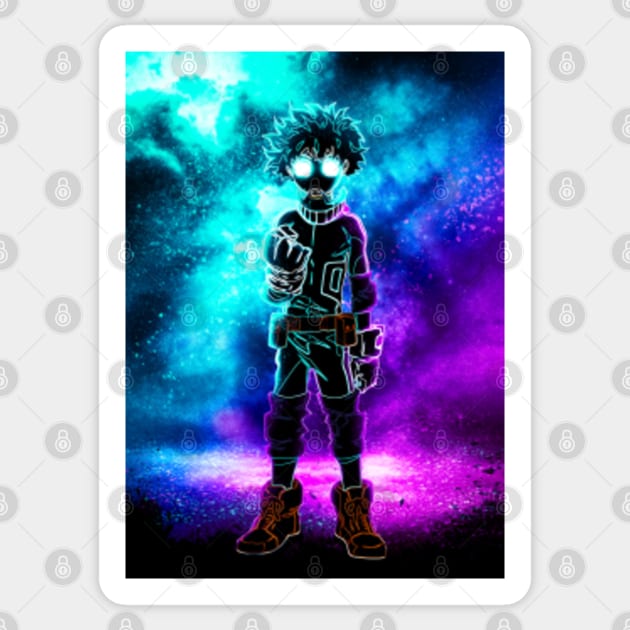 Soul of izuku midoriya - Izuku Midoriya - Sticker | TeePublic